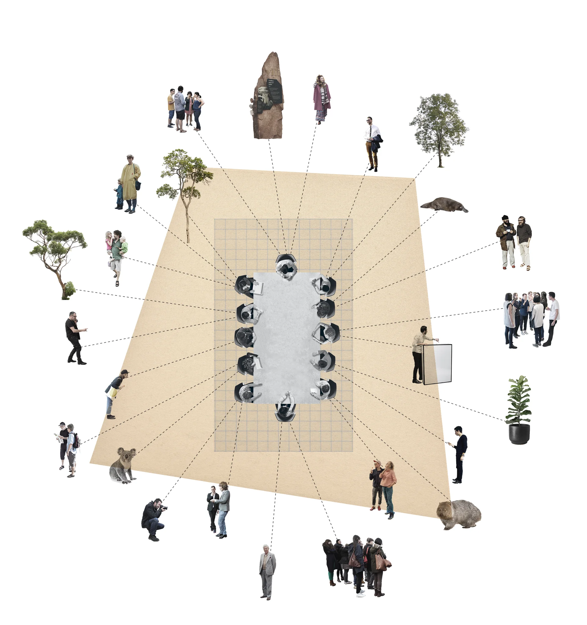 Early project consultation and feasibility diagram