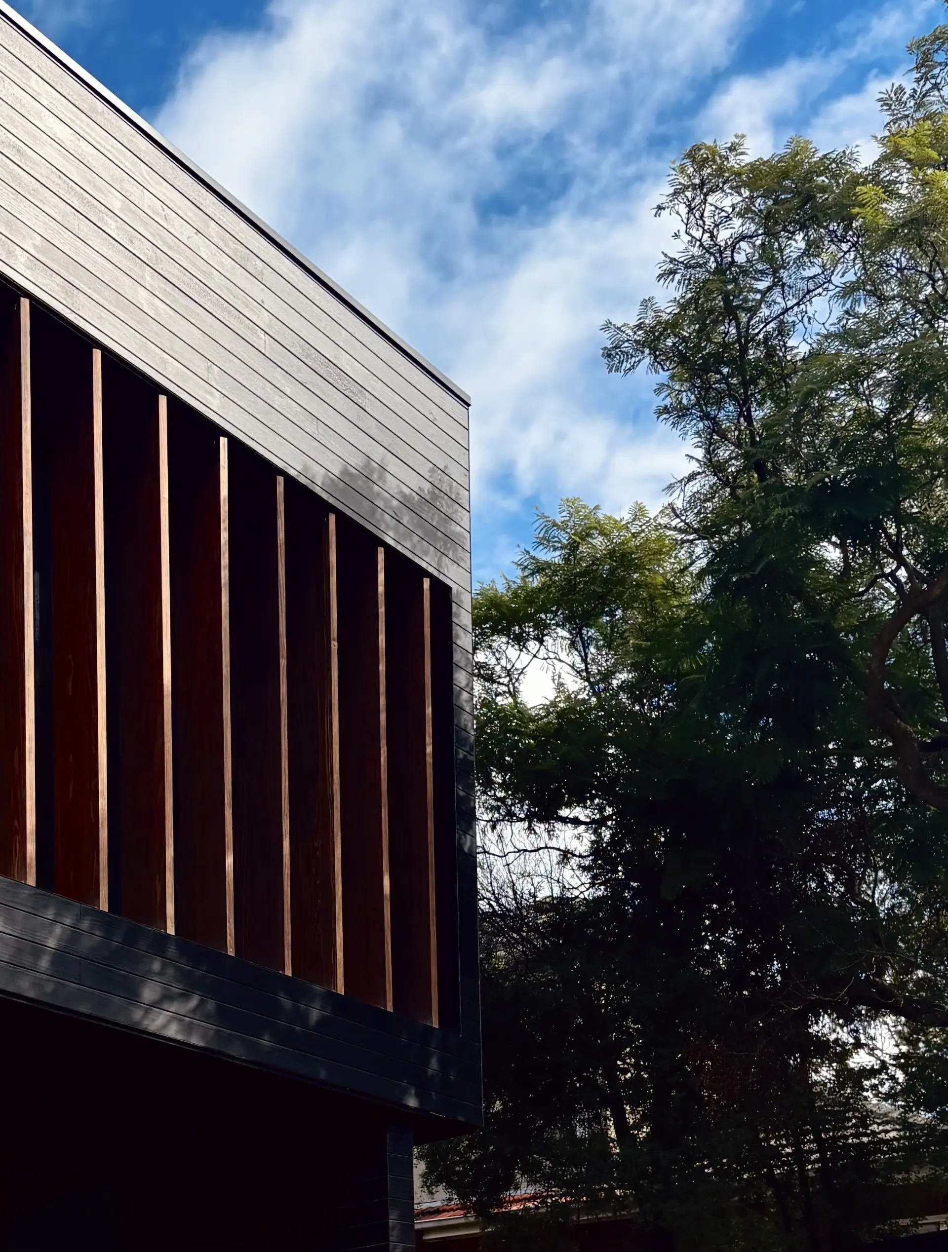 Ascot Vale Residence, Melbourne, Maribyrnong River, residential architecture, Cumulus, split level, landscape design, Phillip Withers, Haven Constructions