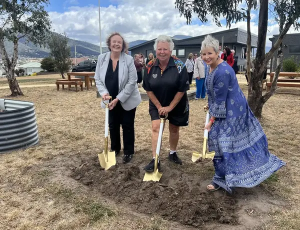 Breaking ground at Karadi Health Clinic