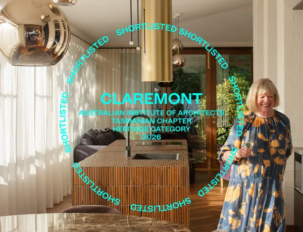 Claremont shortlisted in the 2026 AIA Tasmanian Chapter Awards