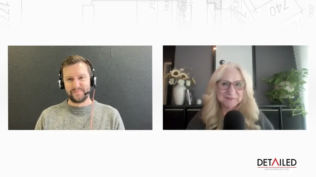 Luke Waldron and Cherise Lakeside in a zoom meeting having a discussion.