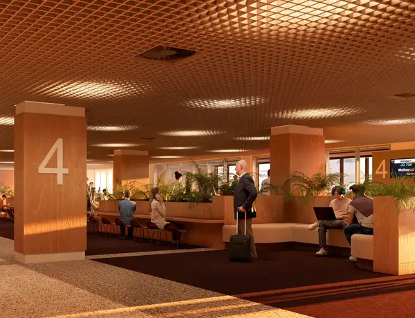 Launceston Airport Departures Hall expansion underway