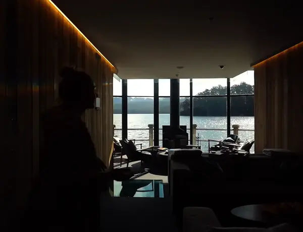 Pumphouse Point in Hunting For George’s ‘On The Road’ Tasmania series