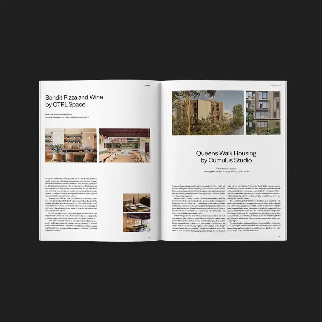 Queens Walk Housing featuring in Issue No.12 of The Local Project’s The Commercial Project.