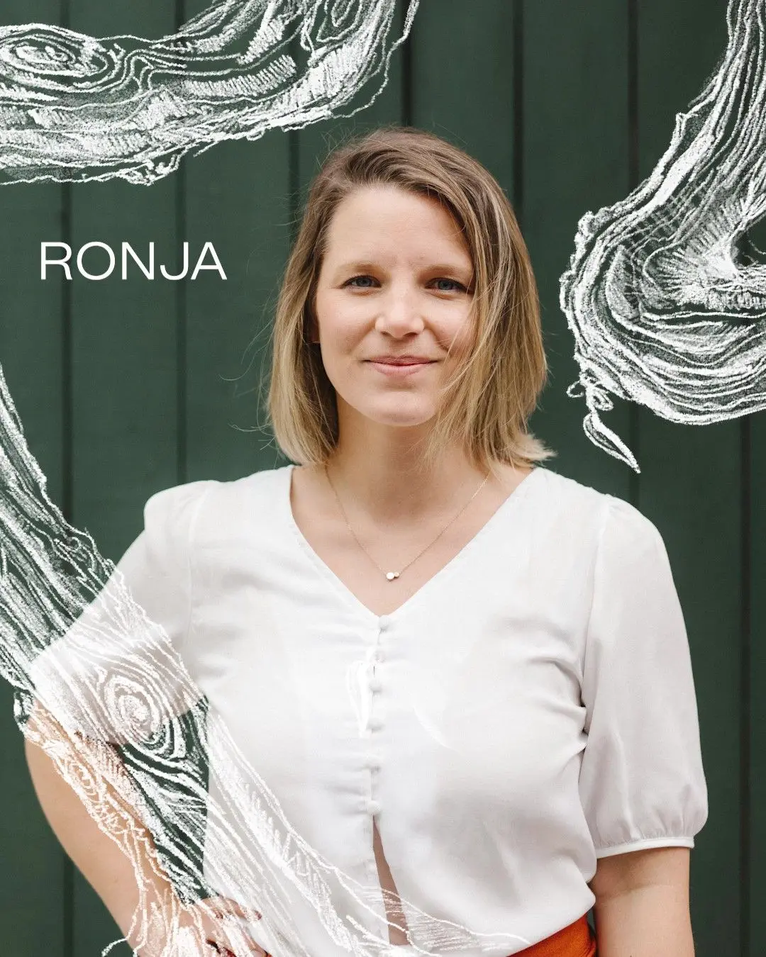 A portrait of Ronja Scherer.