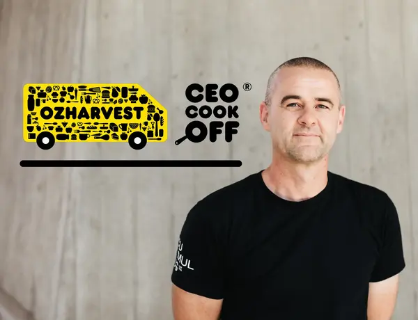 Todd joins OzHarvest’s CEO CookOff