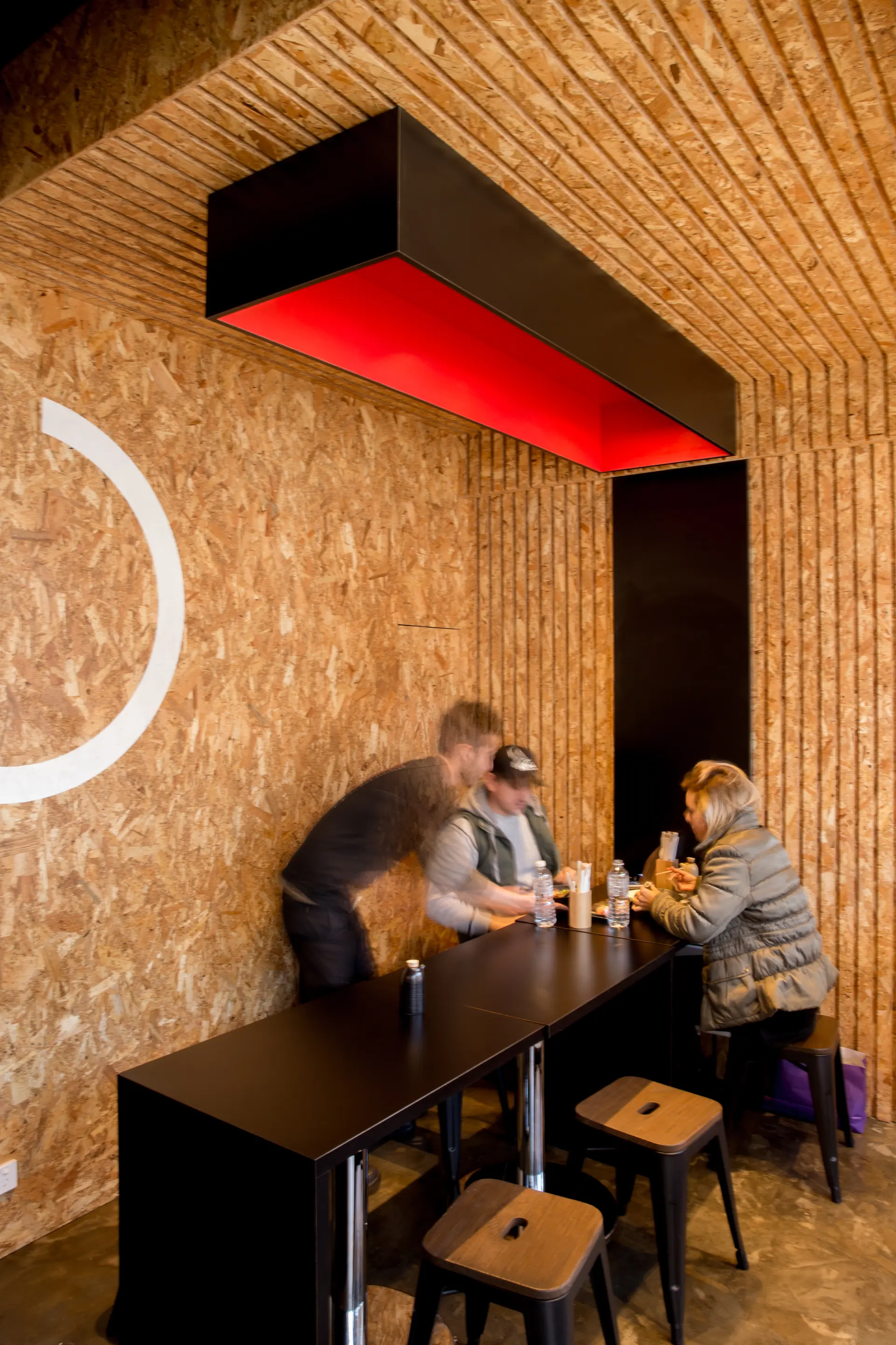 Tables at Bento Hobart