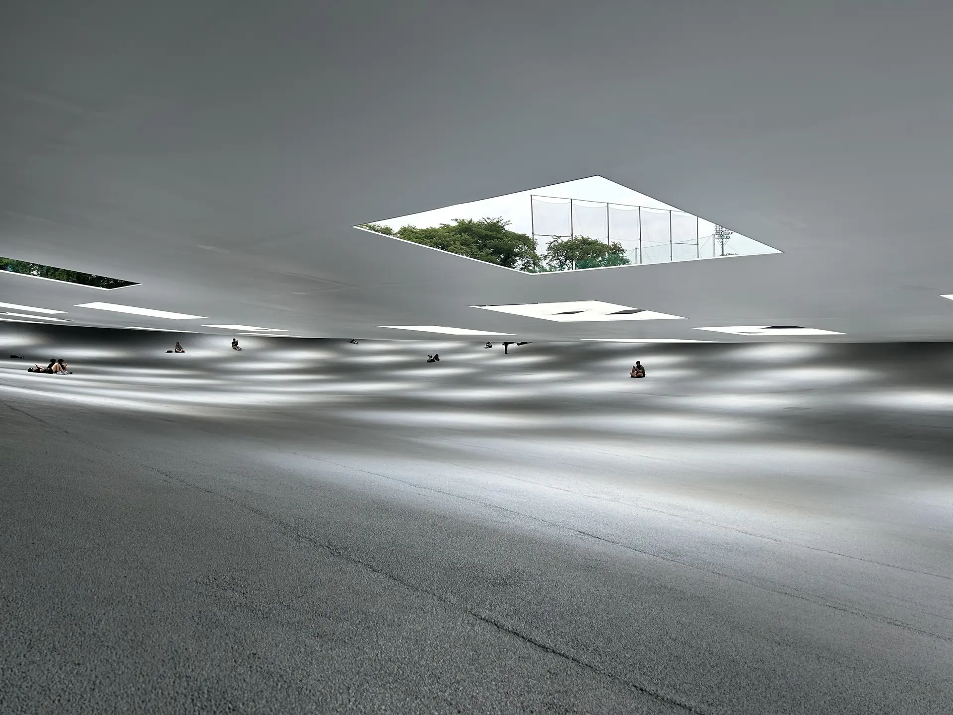 An image of inside the KAIT Plaza located in Japan